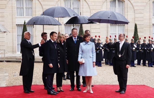 Președintele Iohannis, la ceremonia Centenarului Armistițiului de la Paris