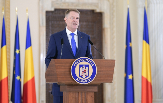 Capodanno: presidente Klaus Iohannis, solidarietà e speranza per costruire Romania normale