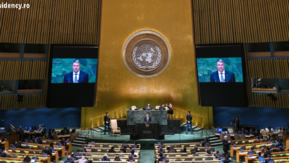 رئيس رومانيا في الأمم المتحدة