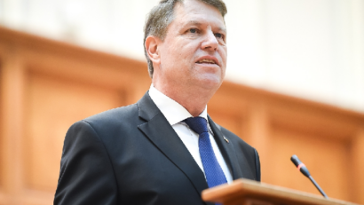 Le discours du président Klaus Iohannis au Parlement de Bucarest