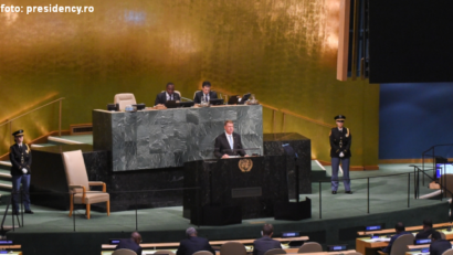 El presidente Iohannis en la ONU