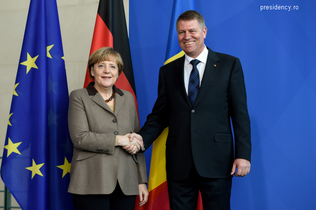 Rumäniens Staatschef Klaus Iohannis besucht Deutschland