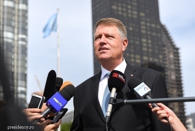 El presidente Iohannis y los rumanos del extranjero