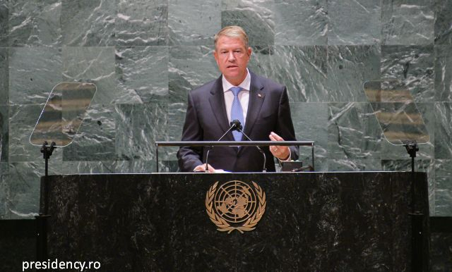 ONU: presidente Klaus Iohannis, ordine mondiale basato sulle regole