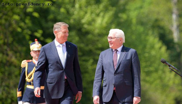 Președintele Germaniei, Frank-Walter Steinmeier, vizită oficială în România