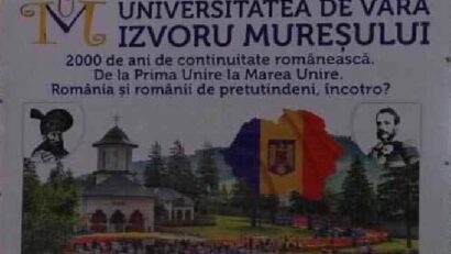 Secretarul de stat Ovidiu Iane, la Universitatea de vară Izvoru Mureșului