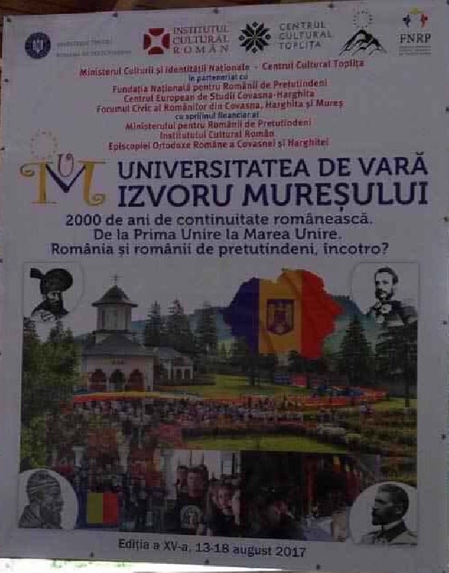 Secretarul de stat Ovidiu Iane, la Universitatea de vară Izvoru Mureșului