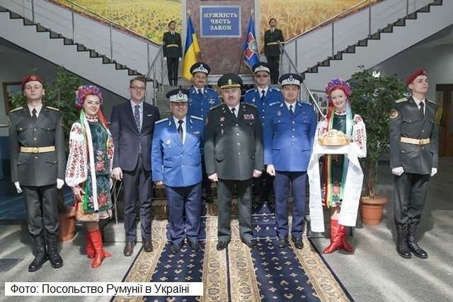 Обмін досвідом між Жандармерією Румунії та Національною гвардією України