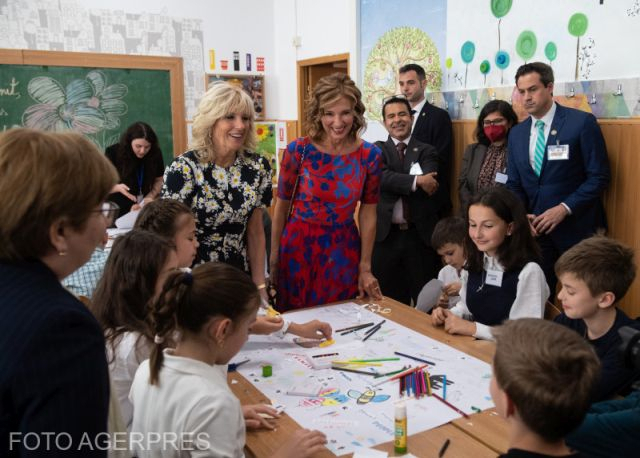 US-First Lady Jill Biden besucht Osteuropa