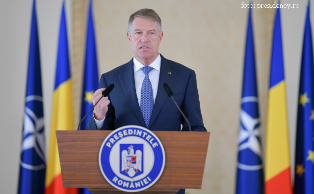 Mesajul președintelui Klaus Iohannis