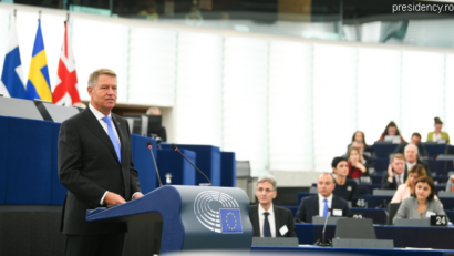 Le président roumain s’est exprimé sur l’avenir de l’Europe