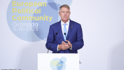 Klaus Iohannis participă la summitul Comunităţii Politice Europene, Spania