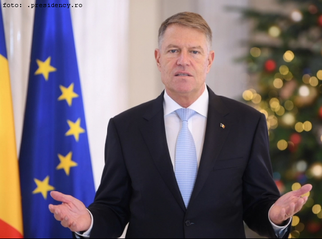 Il messaggio di Capodanno del presidente Klaus Iohannis