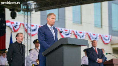 Klaus Iohannis, mesaj de felicitare prietenilor şi partenerilor americani ai României