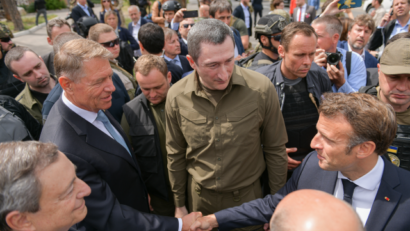 Il presidente romeno a Kiev