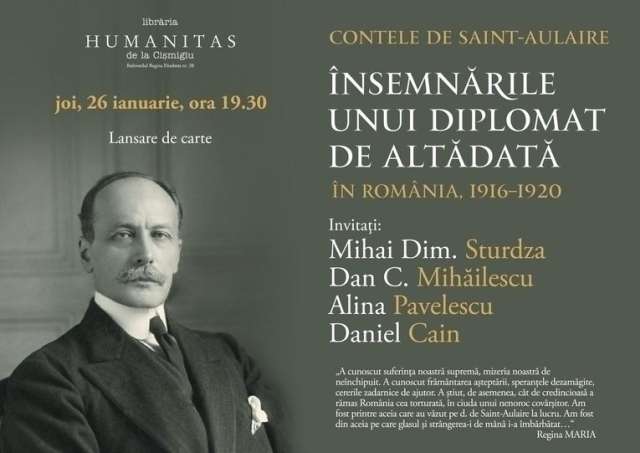 Diplomates étrangers en Roumanie. Le comte de Saint-Aulaire.