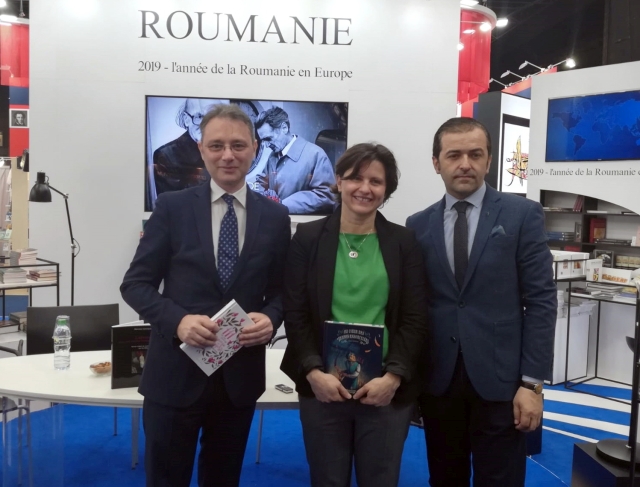 Literatura română, o reușită la Livre Paris 2019 prin standul ICR