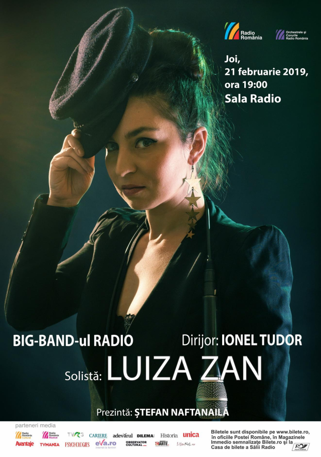 Jazz special: Luiza Zan şi Big Band-ul Radio