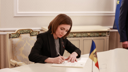 The Republic of Moldova signs up for EU accession