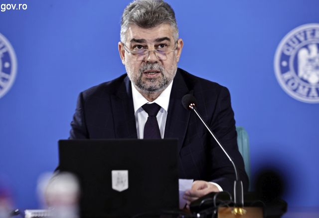 il premier Marcel Ciolacu (foto: gov.ro)