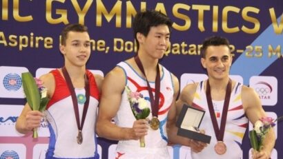 Sportivul săptămânii – Gimnastul Marian Drăgulescu