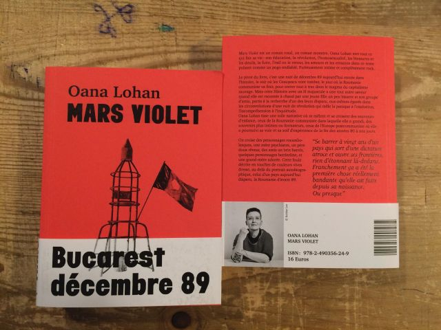 Chronique de « Mars Violet » de Oana Lohan, un premier roman envoutant