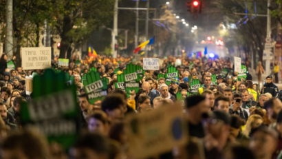 Demonstrationen für Rumäniens Wälder