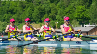 Canotaj – Aur pentru echipajul feminin de patru rame al României la Europenele din Slovenia