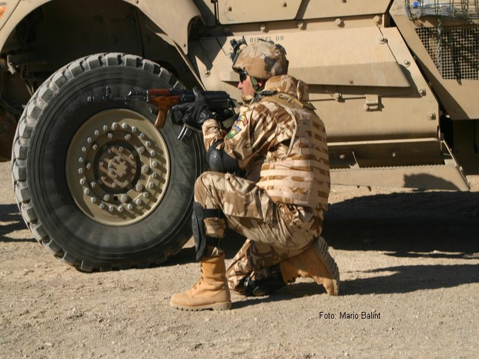 Militares rumanos en Afganistán