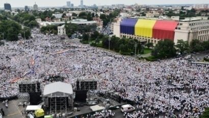 Miting de amploare al Partidului Social Democrat la București