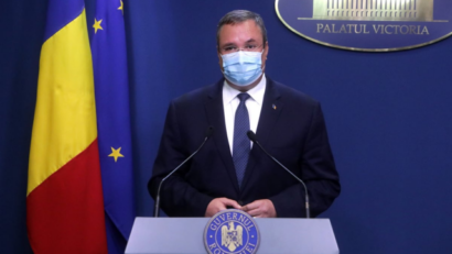 Premierminister Nicolae Ciucă, zu Gesprächen in Brüssel