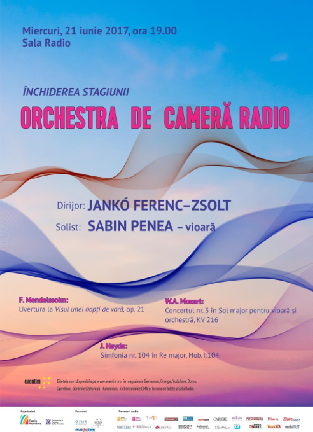 Orchestra de Cameră Radio la final de stagiune