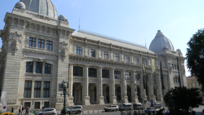 The Postal Service Palace in Bucharest