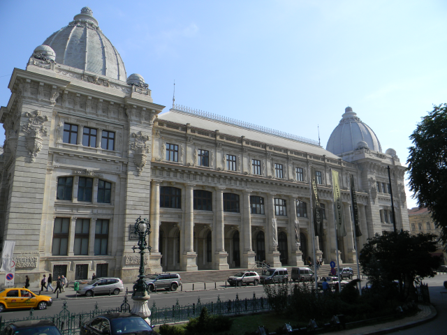 The Postal Service Palace in Bucharest