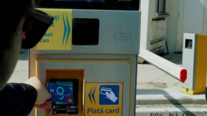 Le paiement sans contact du parking sur l’aéroport Internaţional «Henri Coandă»