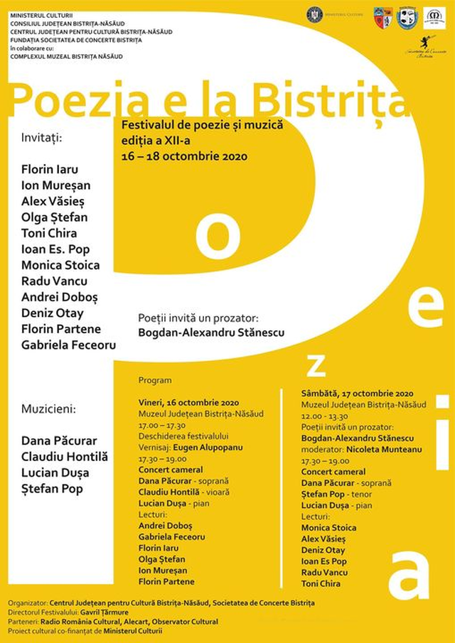 Festivalul de poezie și muzică „Poezia e la Bistrița”