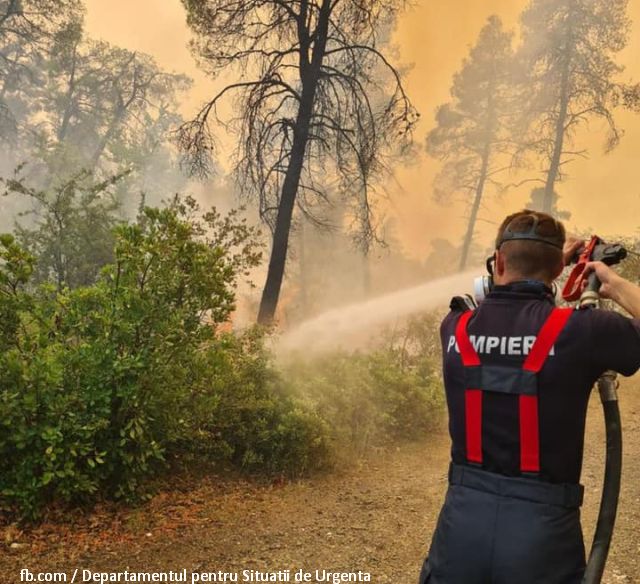 Solidaritate europeană împotriva incendiilor