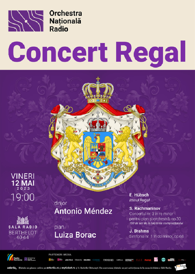 Concert Regal dedicat Zilei Regalității în România