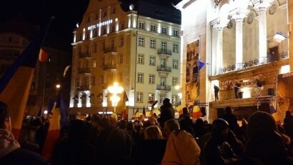 A 11-a zi de proteste în România