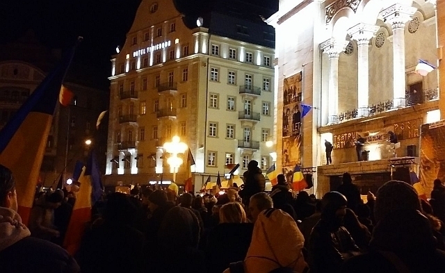 A 11-a zi de proteste în România