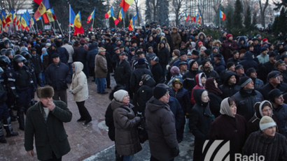 Talks and protests in Chisinau