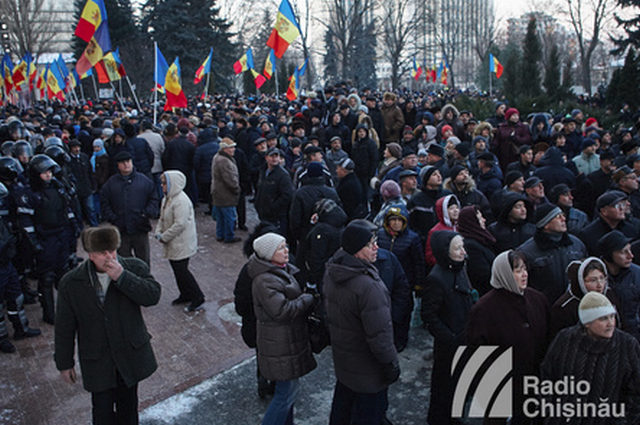 Protestas y debates en Chisinau