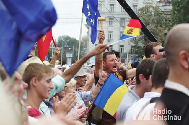 Proteste und Forderungen in Chişinău