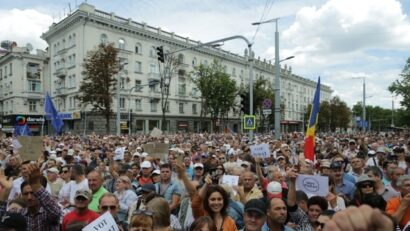 Noi proteste la Chișinău