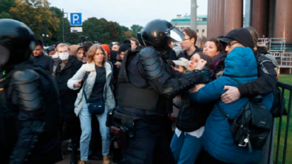 Réactions à la mobilisation partielle en Russie