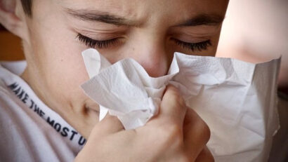 Peak of respiratory viral infections