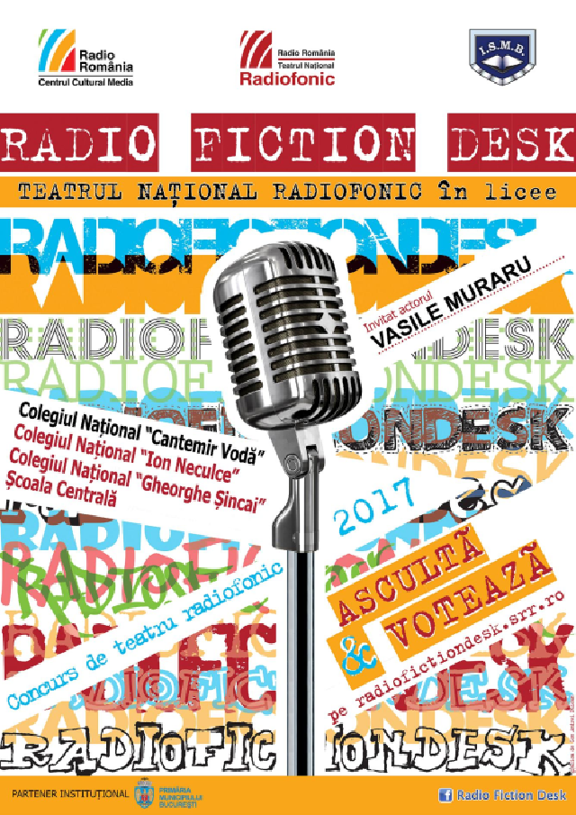 Radio Fiction Desk – 2017, la Colegiul Naţional Cantemir Vodă