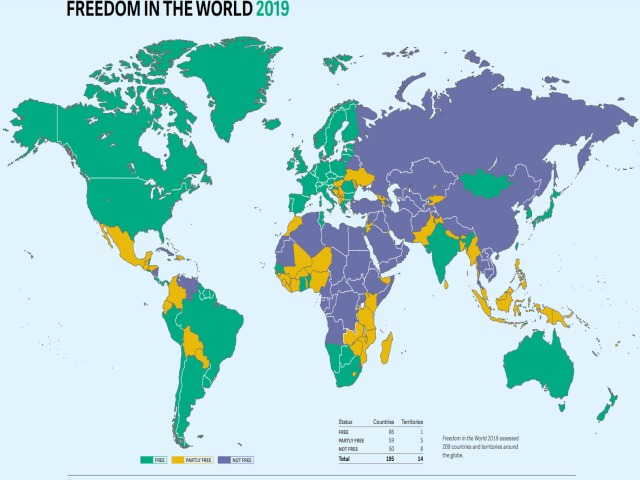 Le rapport 2018 de Freedom House