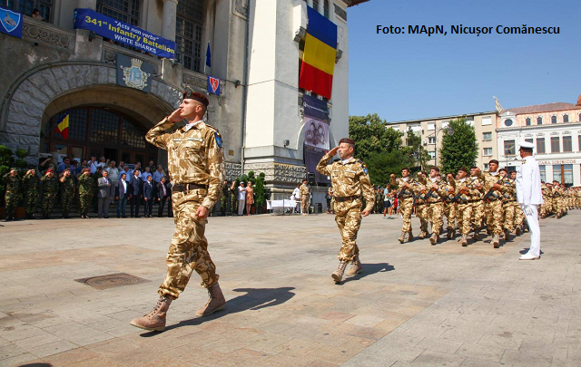 Batalionul 341 Infanterie Protecția Forței (BIPF) „Rechinii Albi”, o nouă misiune NATO