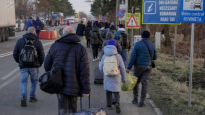 22.596 cetăţeni ucraineni au intrat în România, în ultimele 24 de ore